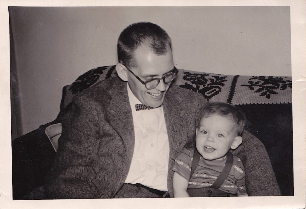 Stephen D. Brekke and Stephen D. Brekke, Jr., 1955.